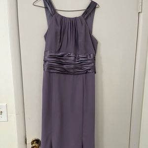 Purple bridesmaids dress